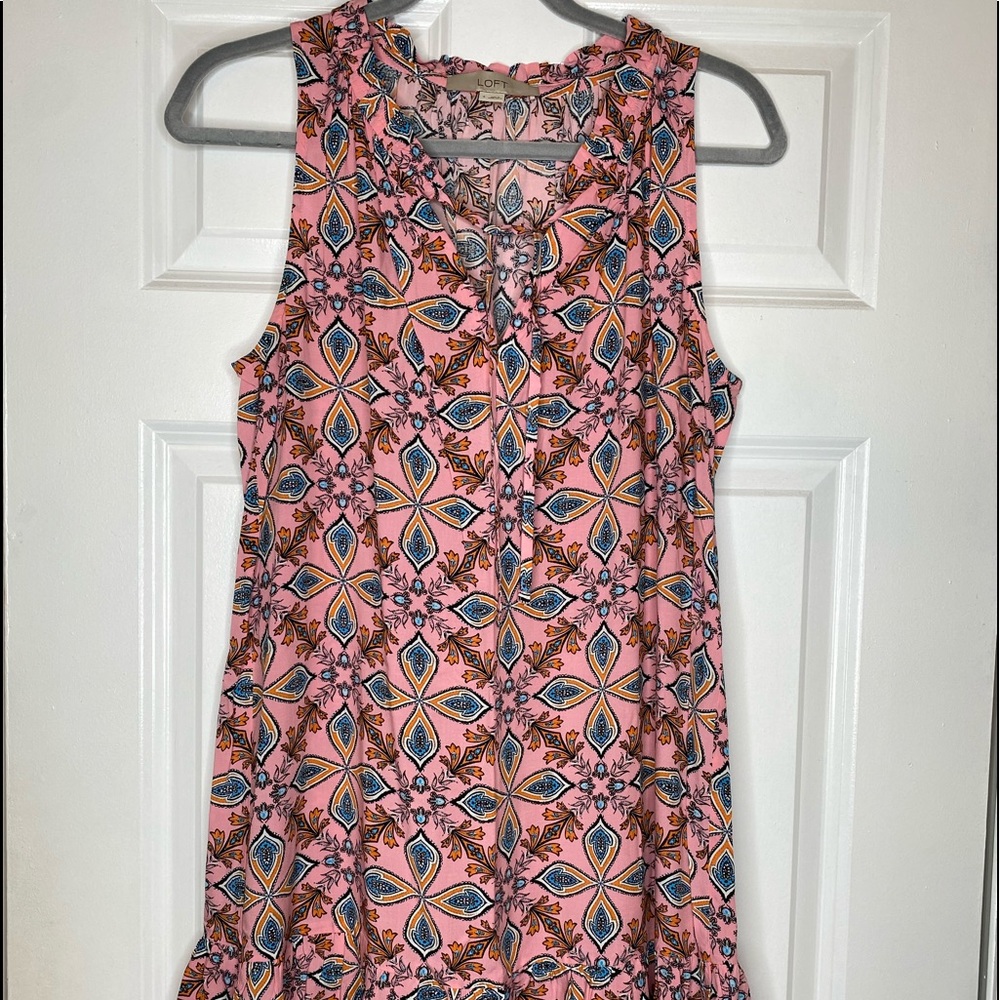 Loft summer tank style dress